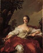 Jjean-Marc nattier Portrait of Madame Geoffrin Sweden oil painting artist